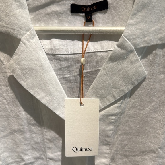 Quince White Button Down Shirt - Picture 2 of 3